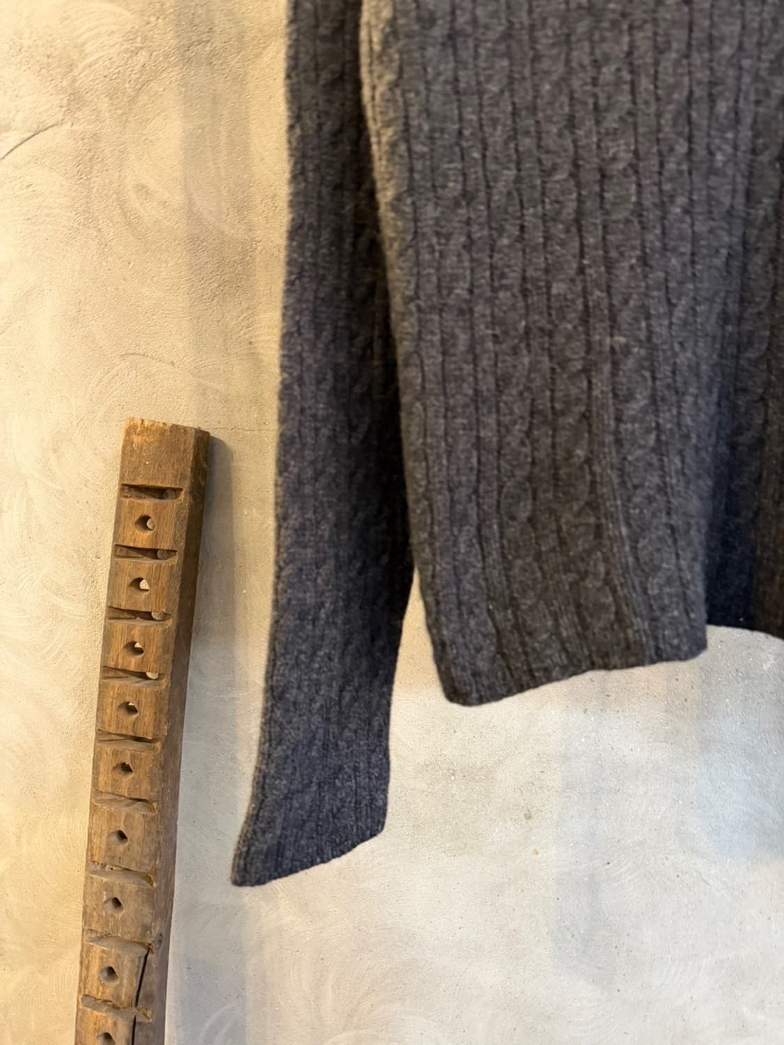 캘빈클라인 브이넥 케이블 니트 100~103 상품이미지5