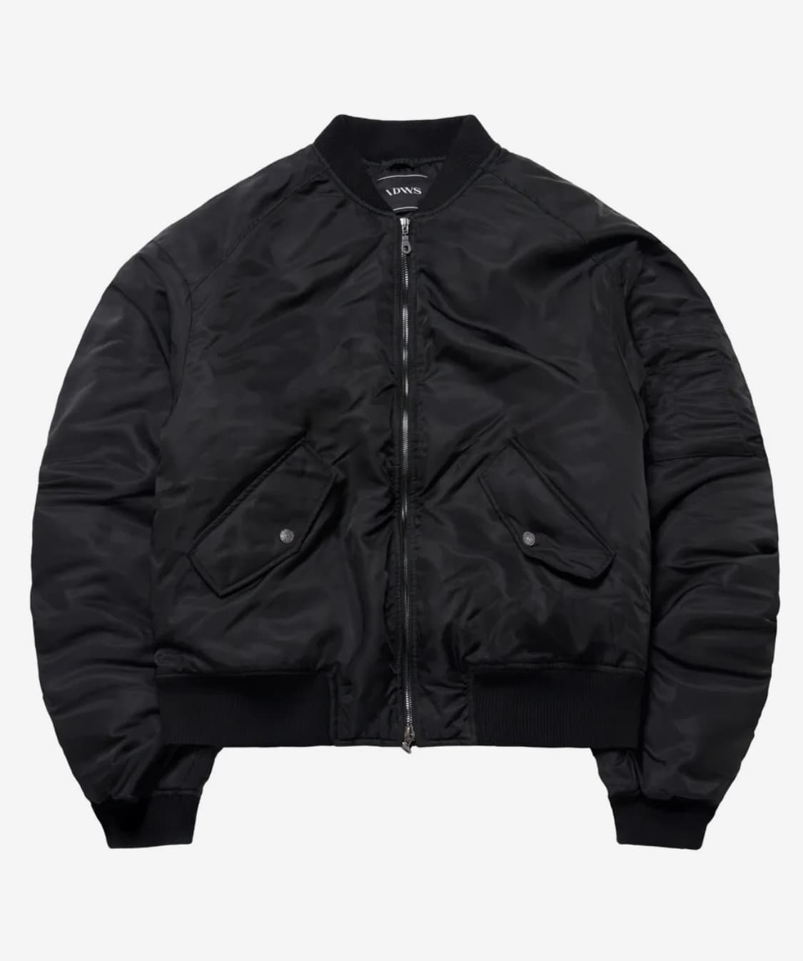 아이돈워너셀 Plane Shirring Ma-1 Black (새상품) 상품이미지8