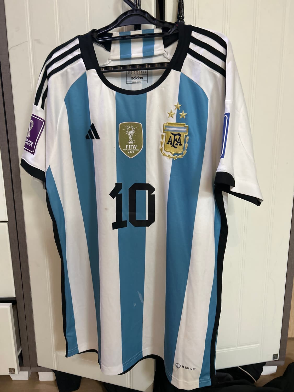 아르헨티나 메시 유니폼 (패치있음) 상품이미지1