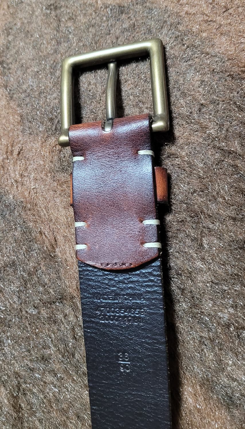 폴로 랄프로렌 남성용 가죽 벨트(110*3.5) 상품이미지4