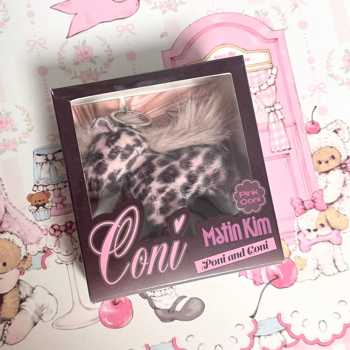 [새상품] 마뗑킴 코니 포니 키링 핑크 상품이미지2
