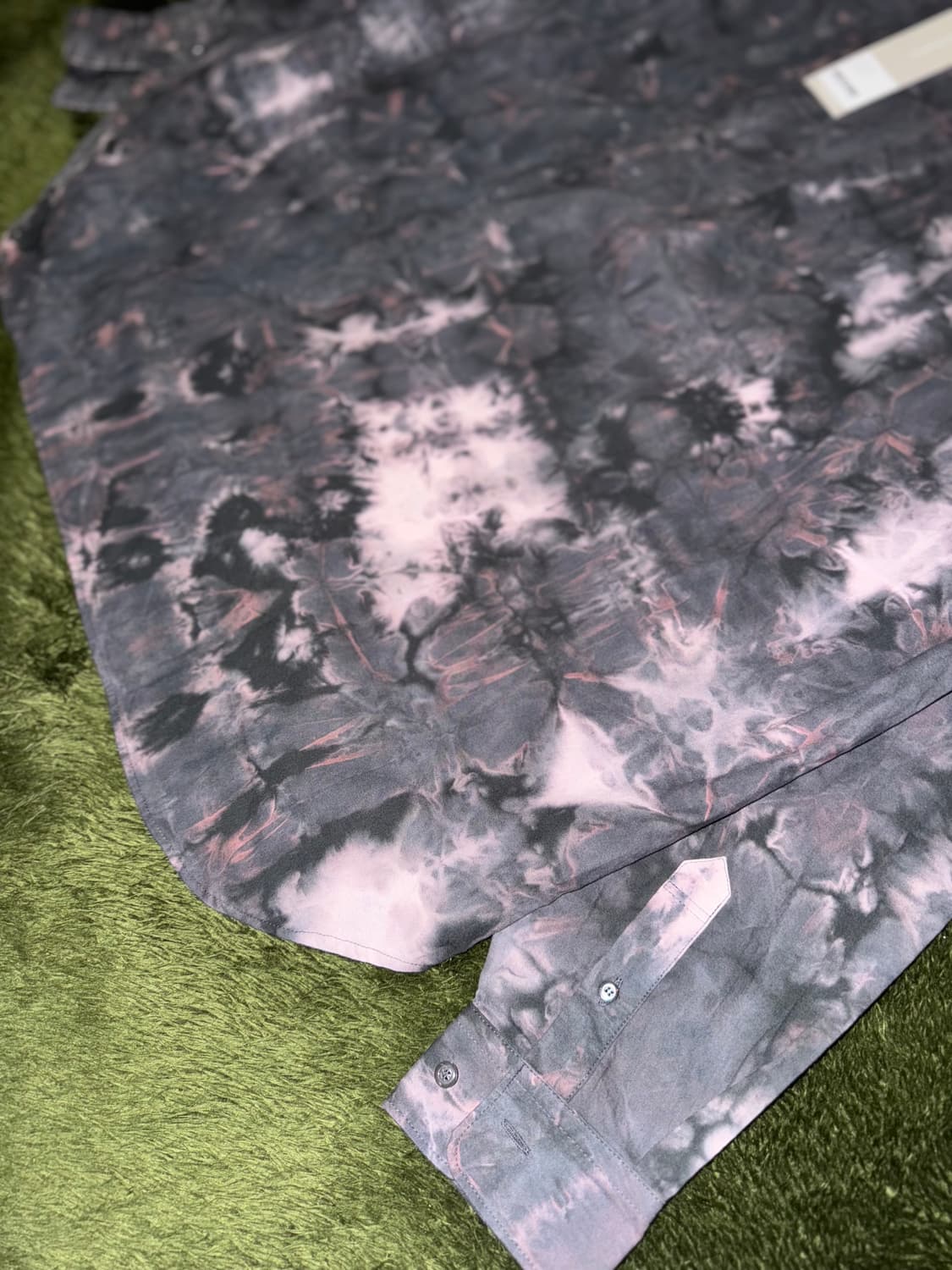 [M] Unaffected 언어펙티드 21FW 다잉 패턴 셔츠 더스크 상품이미지8