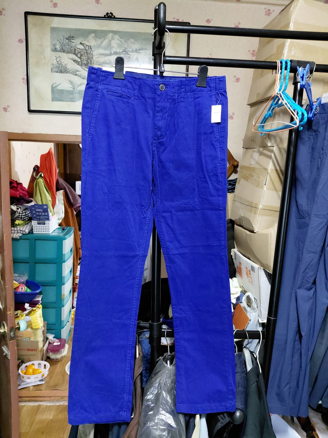 [갭](새제품)슬림핏 코튼 치노 면바지 31사이즈 상품이미지1