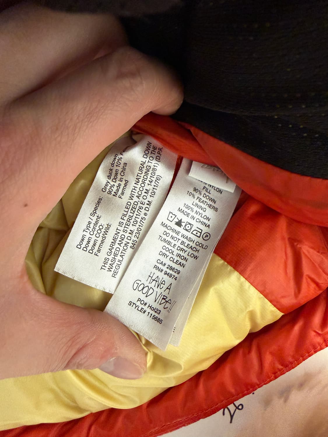 스투시 마이크로 립스탑 다운 상품이미지4