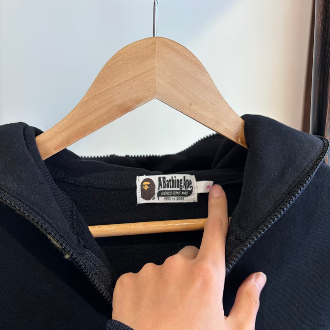 16098 - 베이프 샤크 카모 후드 집업 상품이미지4