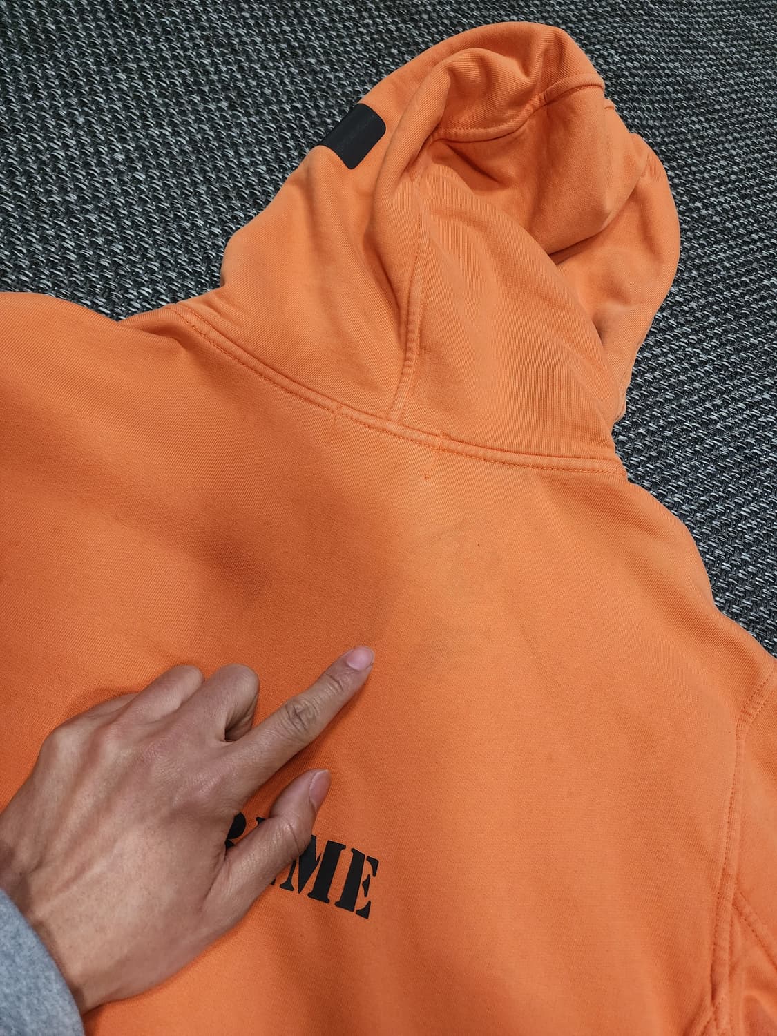 슈프림  x 스톤아일랜드 후드티 XL 상품이미지8