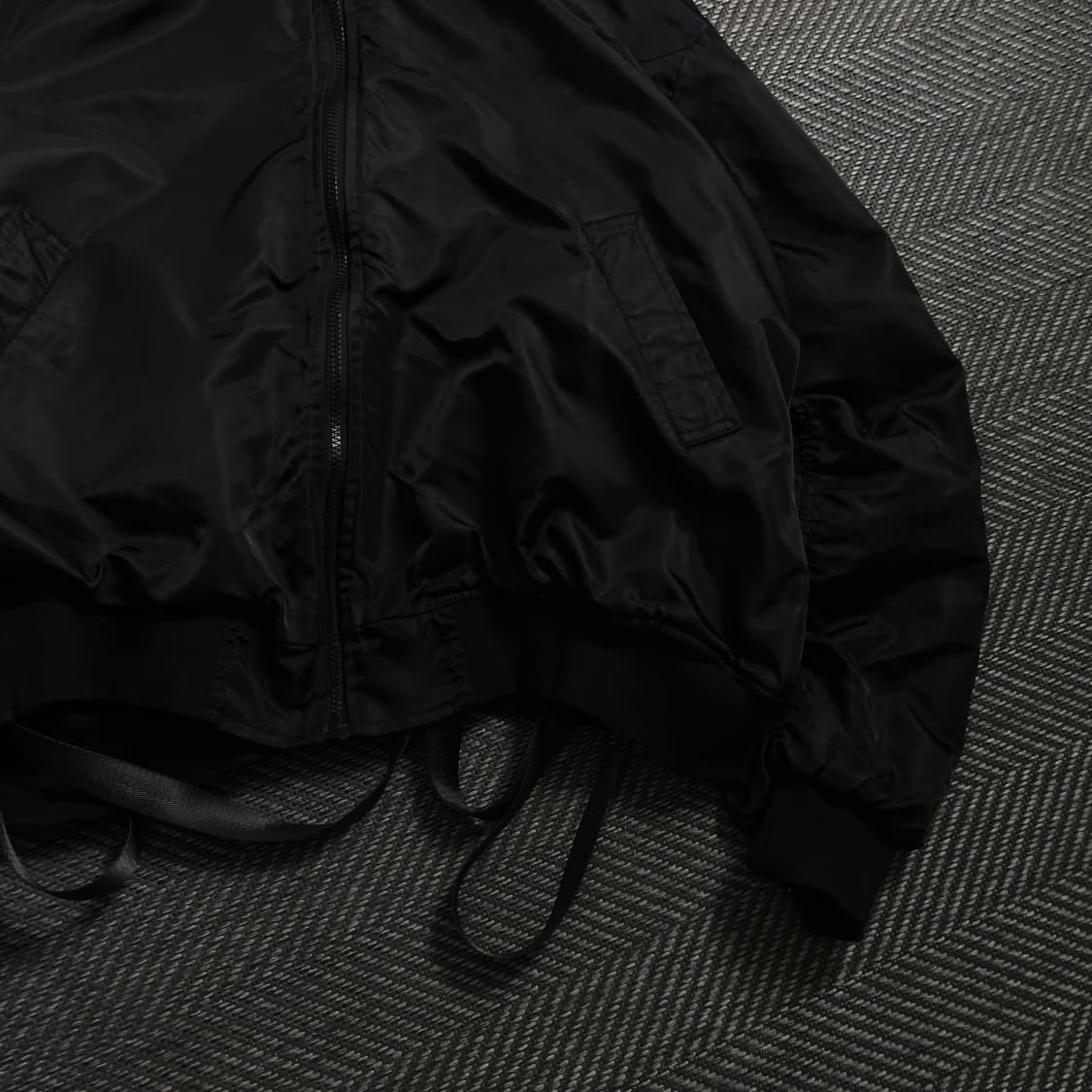 Glamour 리버시블 박시핏 항공 점퍼y 4619 상품이미지4