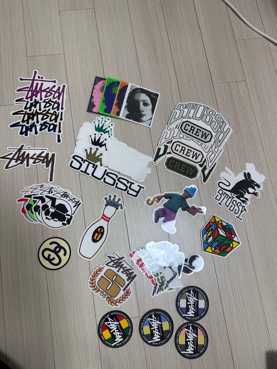 스투시 스티커 상품이미지1