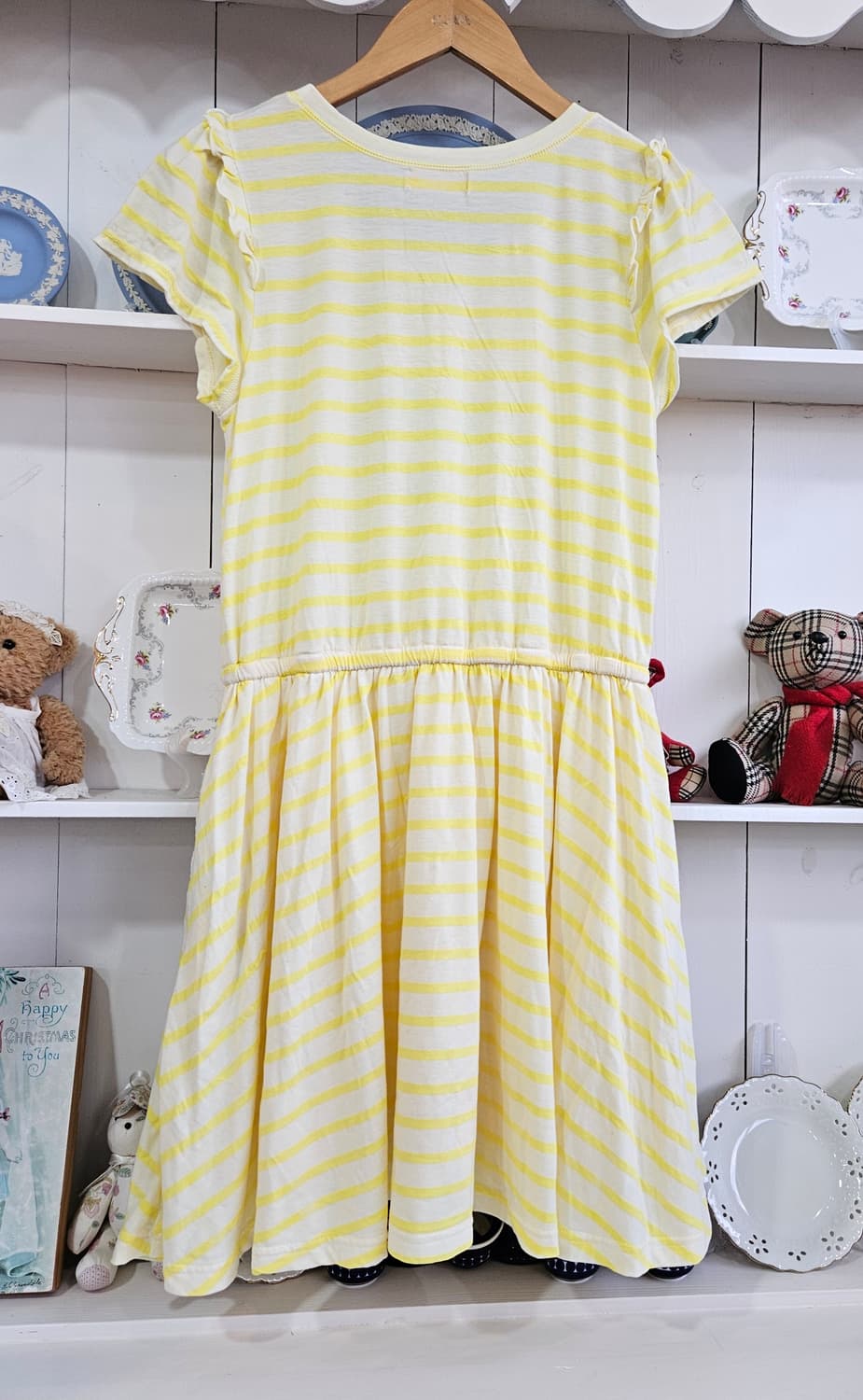 Mezzo Piano 옐로우 스트라이프 원피스 상품이미지6
