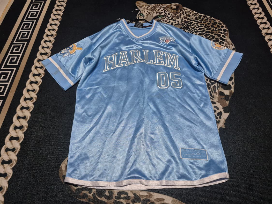 90's FUBU 후부 HARLEM 올드스쿨 힙합 풋볼 져지 L 상품이미지1