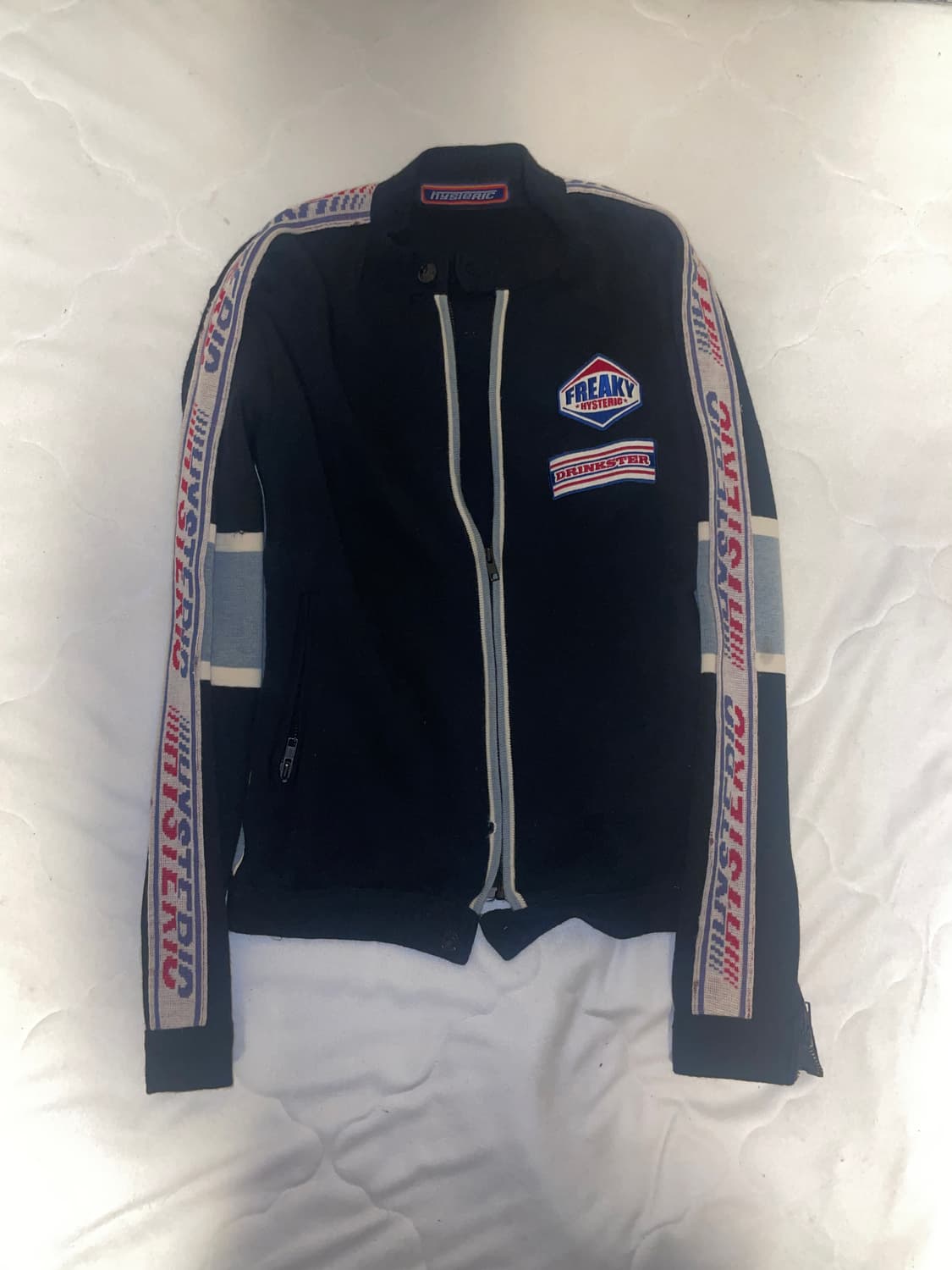 히스테릭 글래머 니트 집업 상품이미지1