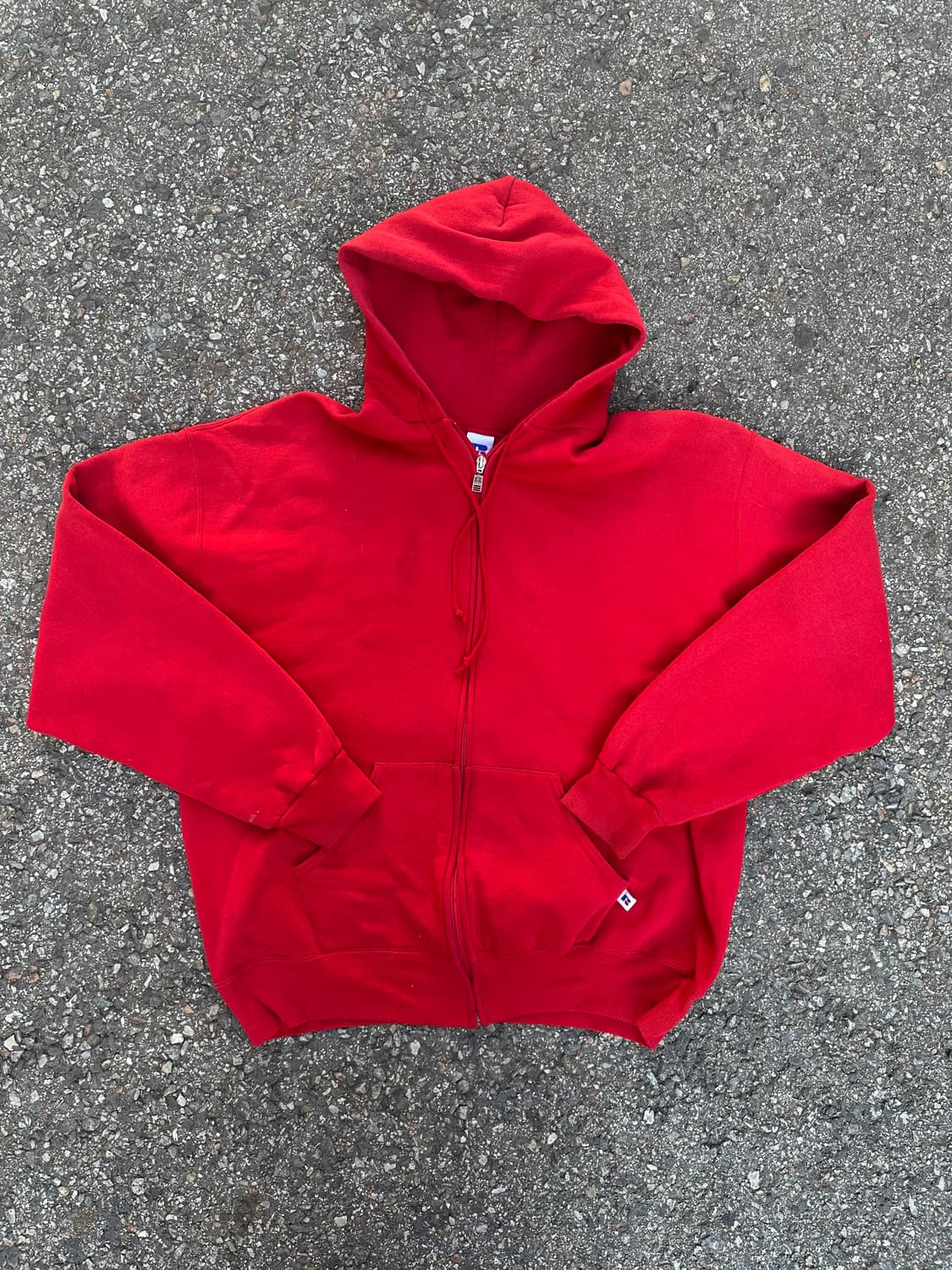 빈티지 90s 러셀 후드 집업 상품이미지1