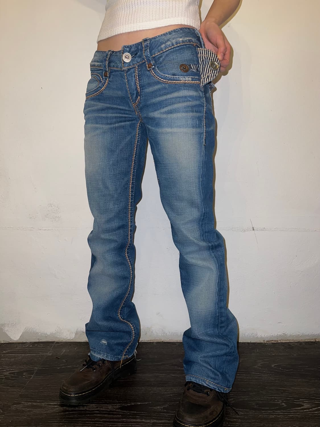 LA 데님 팬츠 상품이미지5