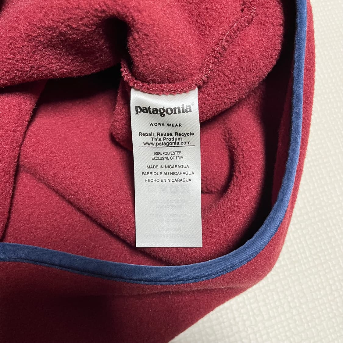 파타고니아 신칠라 옥사이드 레드 상품이미지4