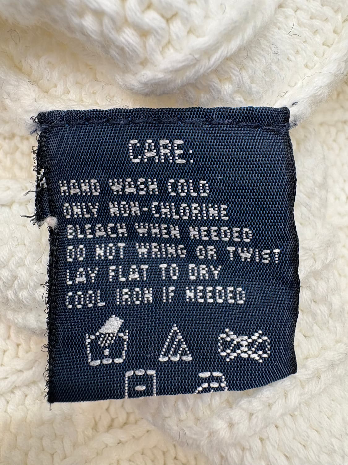 폴로 랄프로렌 케이블 니트 화이트 상품이미지8