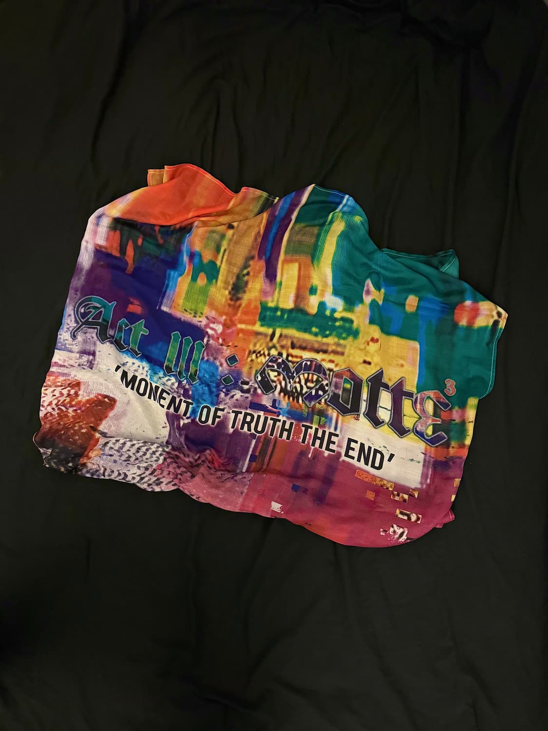 지드래곤 motte 3 월드투어 스카프 멀티 상품이미지3