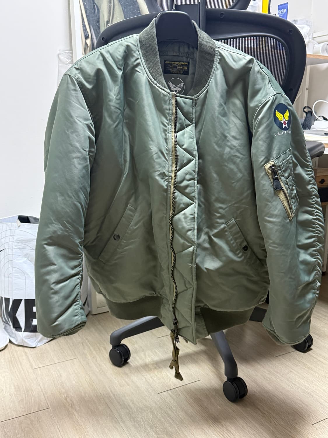 브론슨 ma-1 한국판 XL 상품이미지2