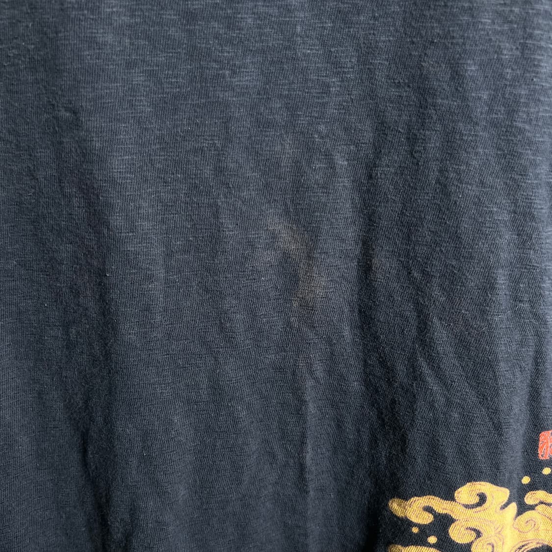 jpn vtg 빈티지 네이비 오리엔탈 그래픽 반팔 티셔츠 L 상품이미지10
