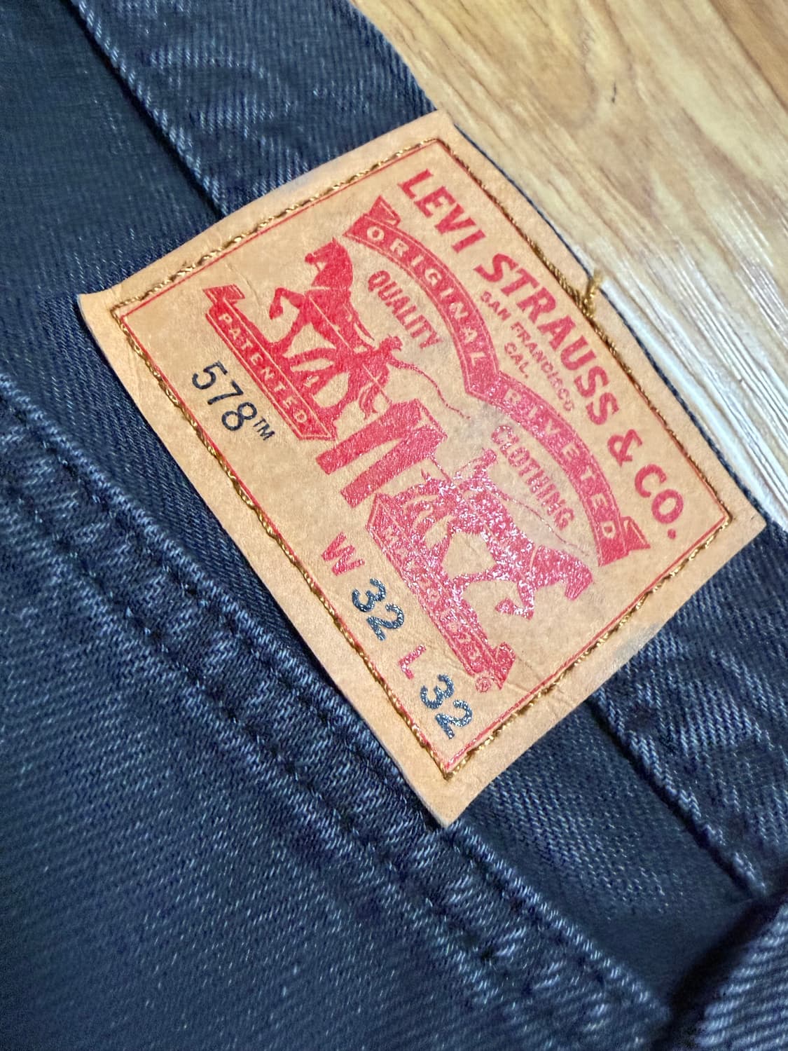 리바이스 578 배기 데님 팬츠 상품이미지4