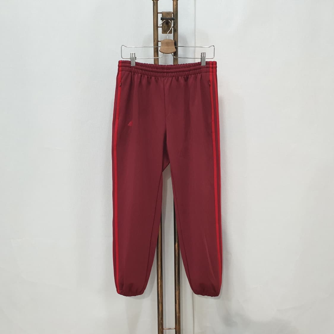 아디다스 버건디 조거팬츠 L 상품이미지2