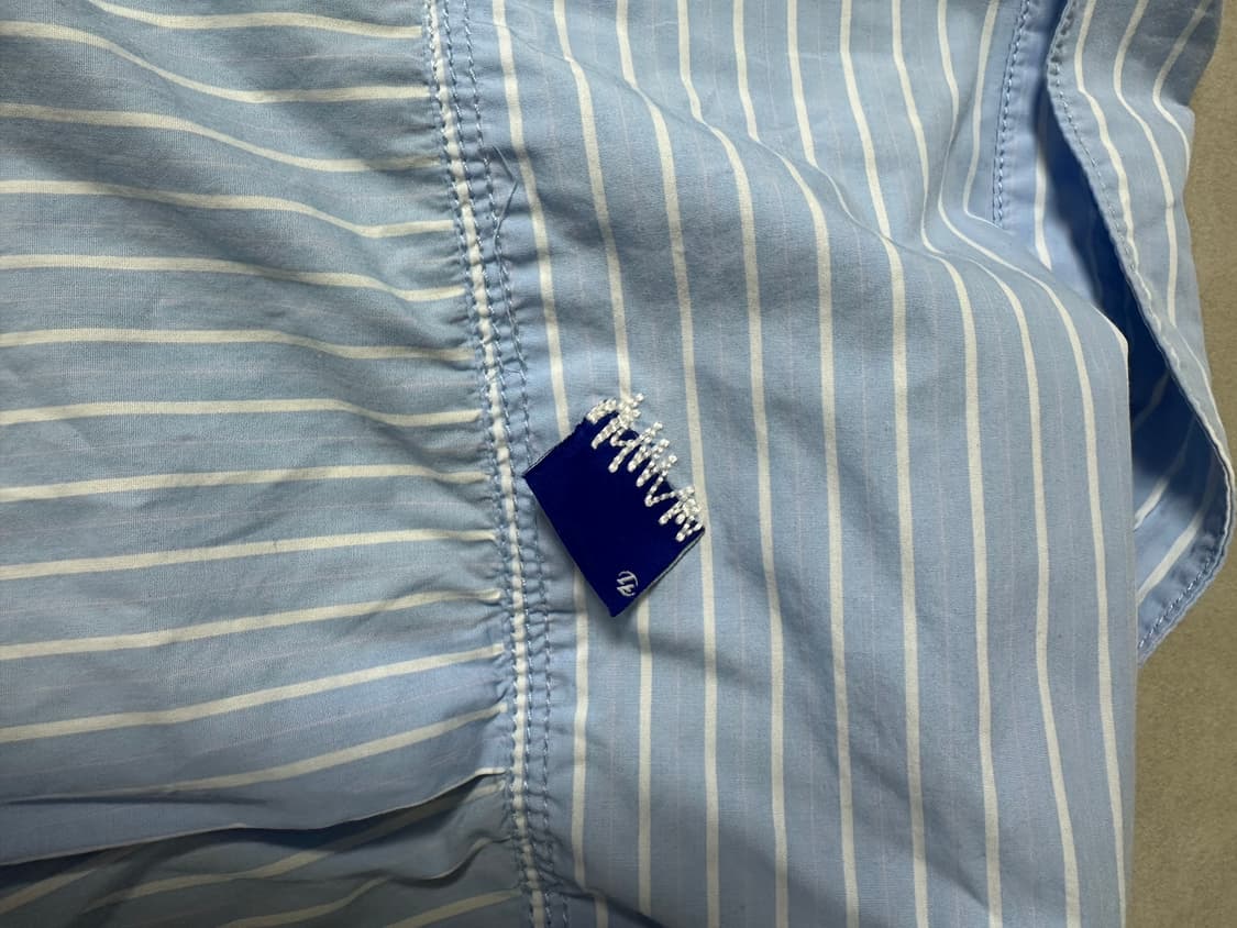 자라 아더에러 스트라이프 셔츠 M 상품이미지7