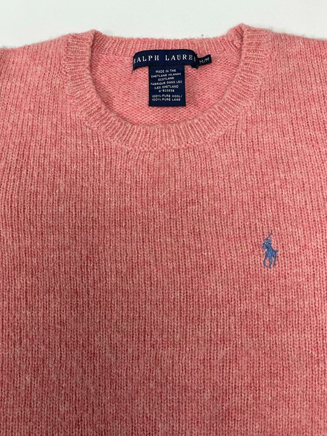 [M] 폴로 랄프로렌 여성 메리노울 라운드 니트 스웨터 상품이미지8