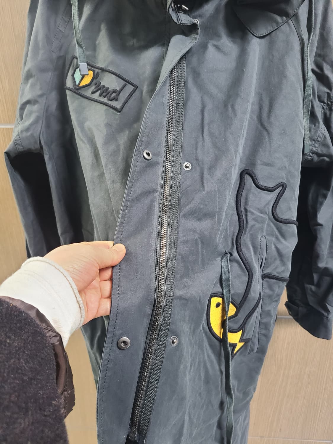 오즈세컨 롱 야상 점퍼  상품이미지3