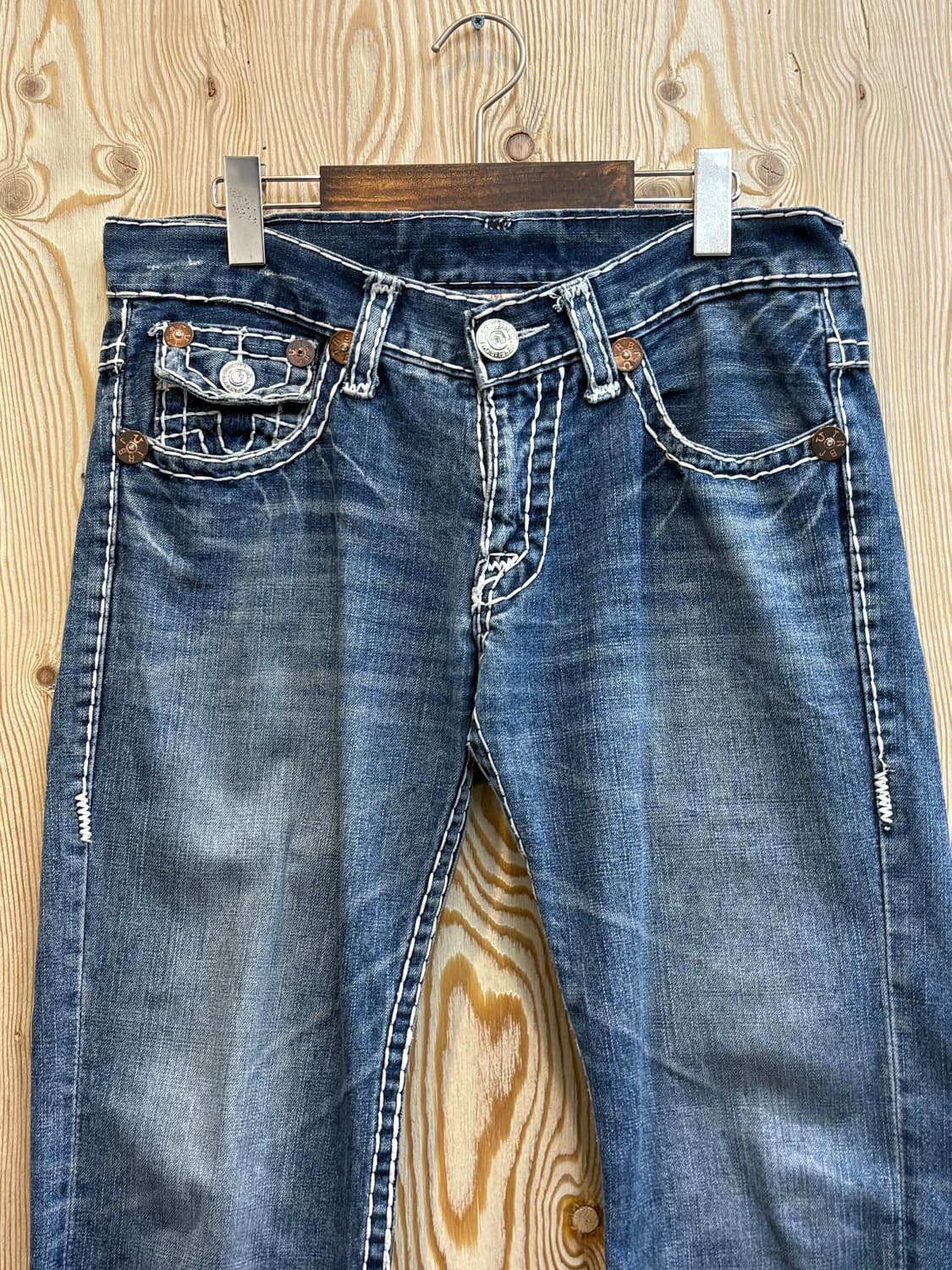 트루릴리젼 빌리 슈퍼 T 부츠컷 데님 팬츠 상품이미지2