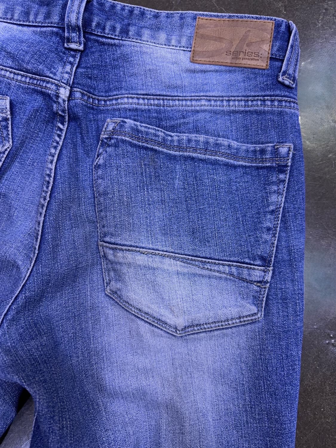시리즈 힙스터 빈티지 워싱 데미지 청바지 데님팬츠 82(32) 상품이미지8