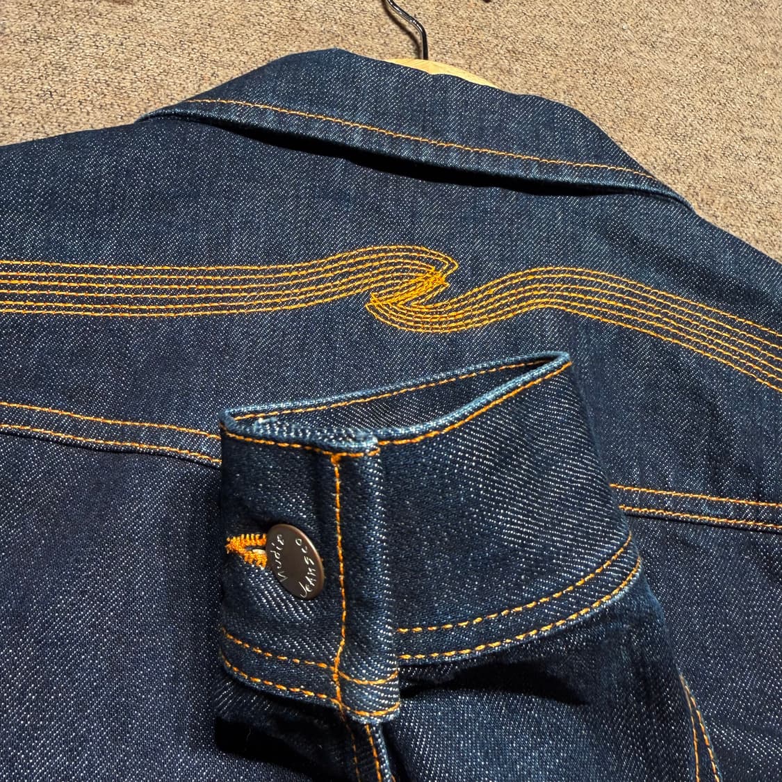 누디진 콘니 데님 자켓 M 상품이미지7