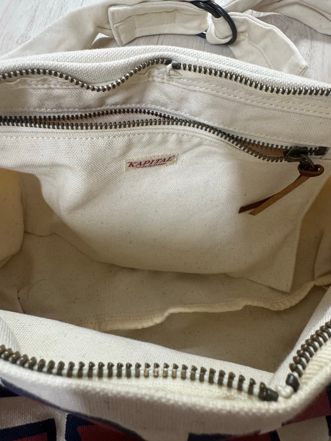 캐피탈 No. 8 캔버스 스너프킨 백 키나리 상품이미지4