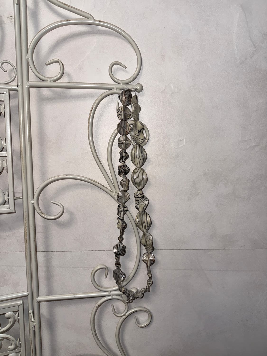 Ivory oriental marble necklace  상품이미지2