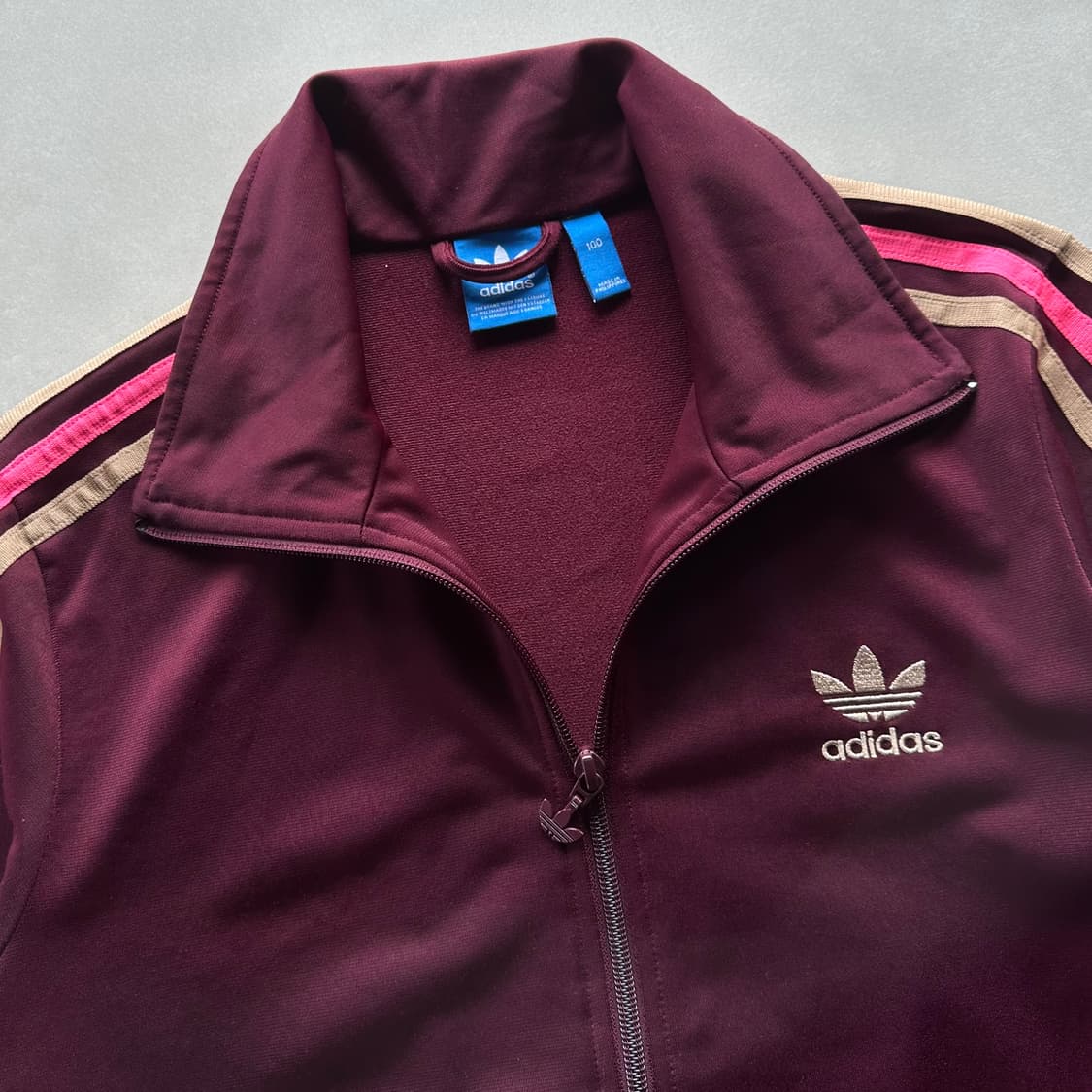 [L]아디다스 파이어버드 버건디 트랙탑 져지 상품이미지6