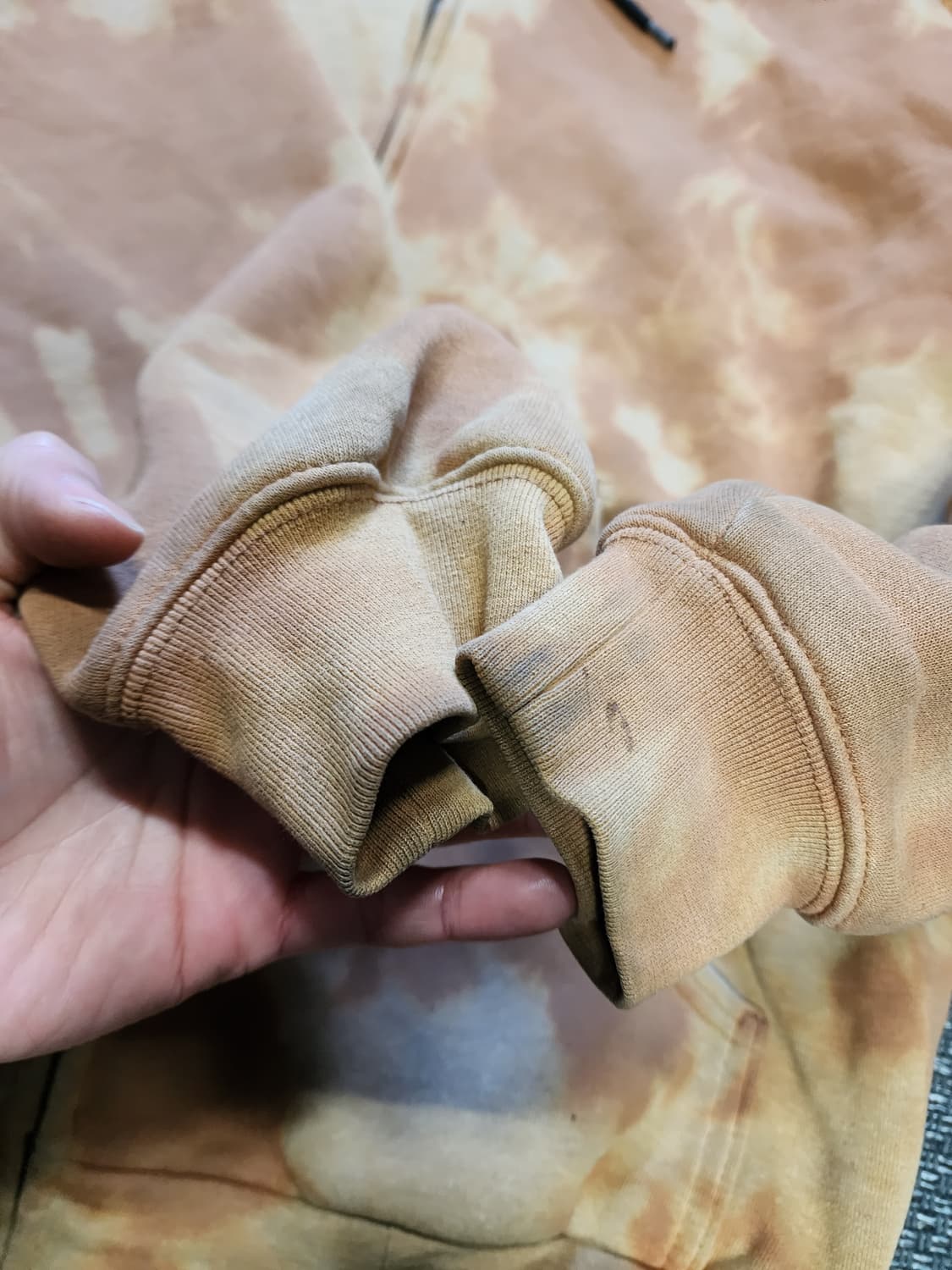 칼하트 타이 다이 후드 집업 M 상품이미지4