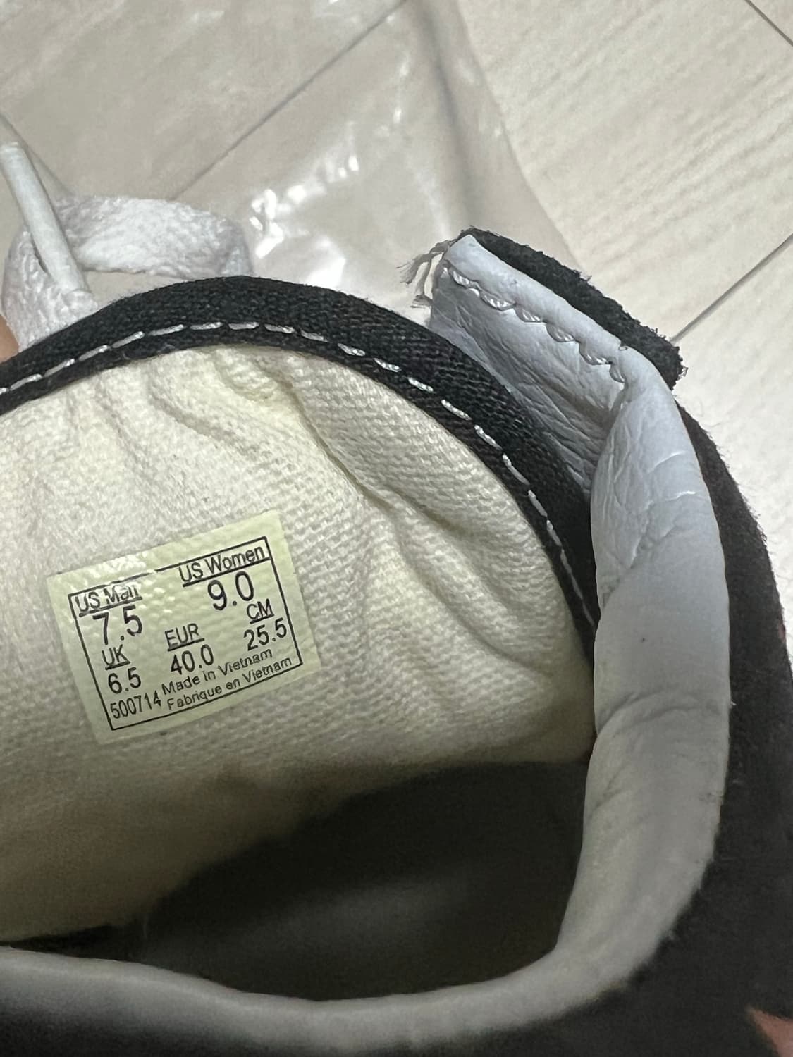 반스 올드스쿨 플레임 255사이즈 상품이미지8