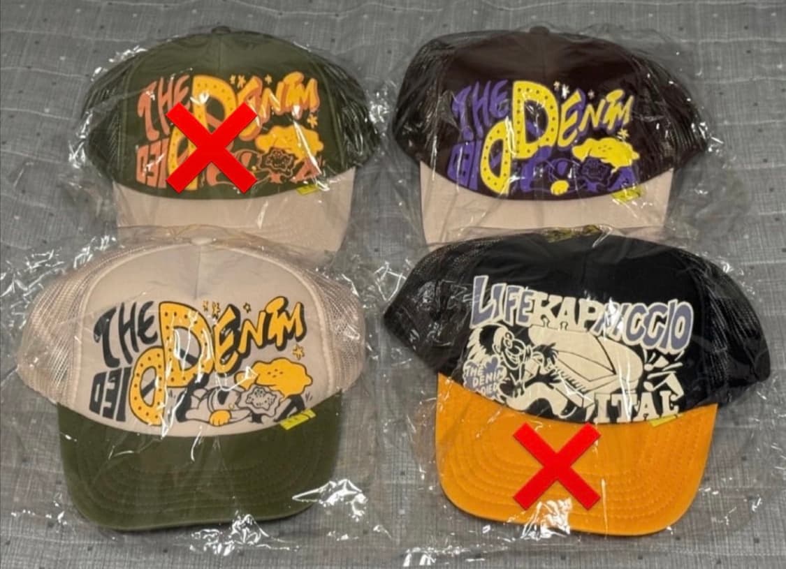 캐피탈 신상 캡 4종 새상품 상품이미지1