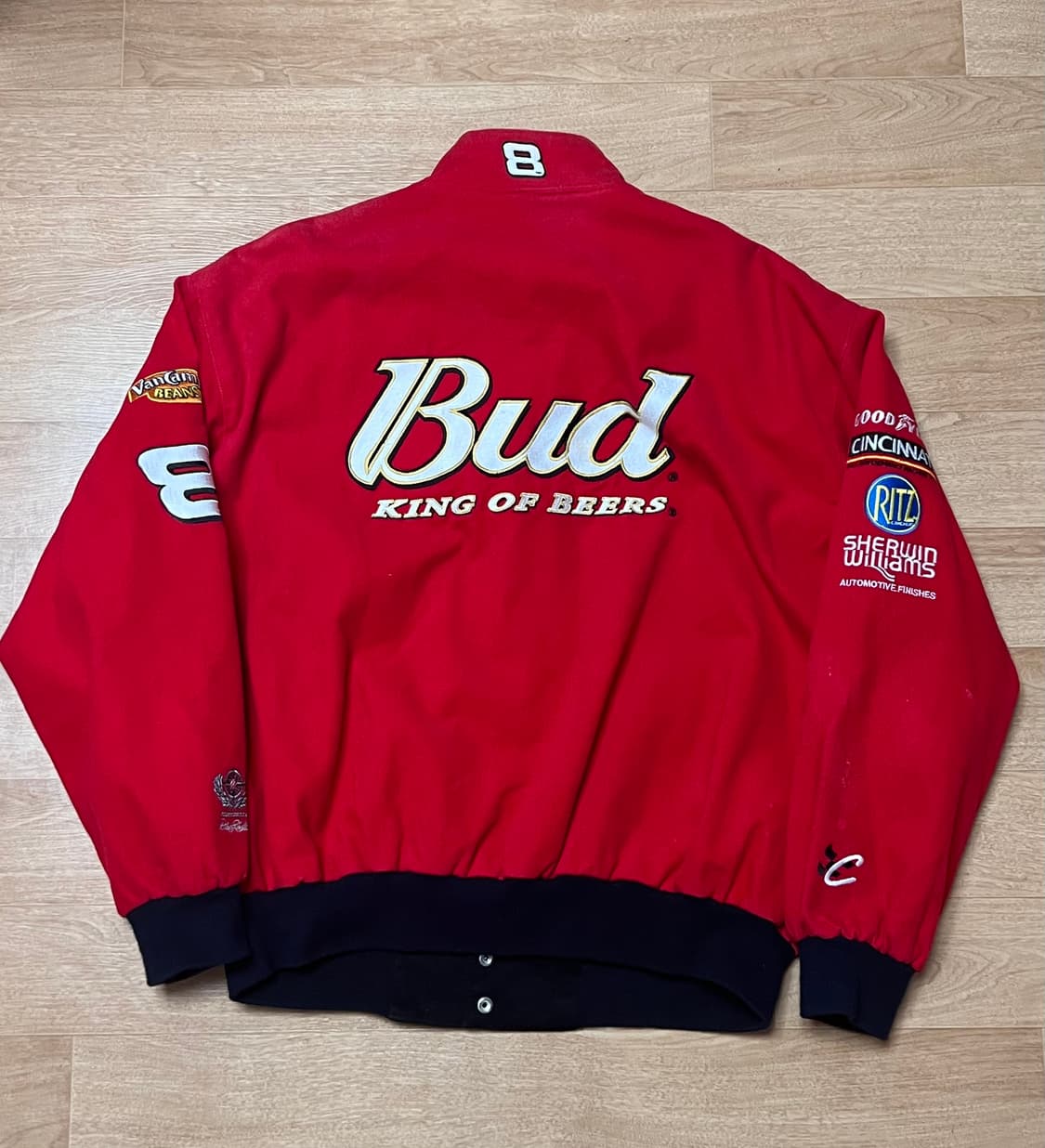 jeff hamilton 버드와이저 레이싱자켓 상품이미지2