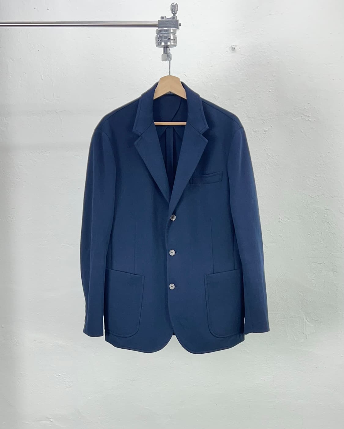 폴로 랄프로렌 네이비 소프트 더블 니트 3b 블레이저 자켓 상품이미지1