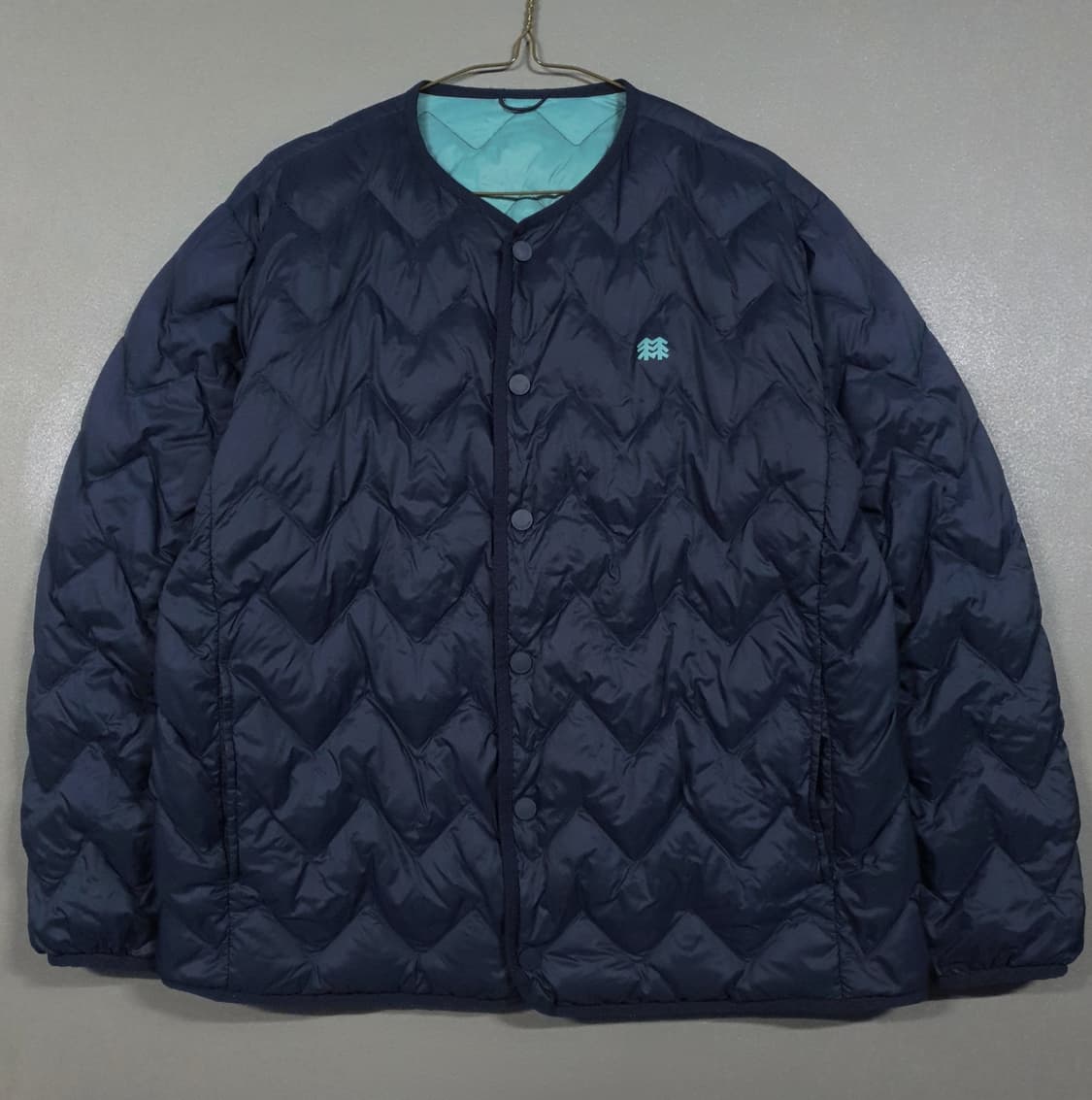 실측 XL) 코오롱스포츠 신형 패커블 솟솟 퀼팅 경량 다운 패딩 점퍼 상품이미지1