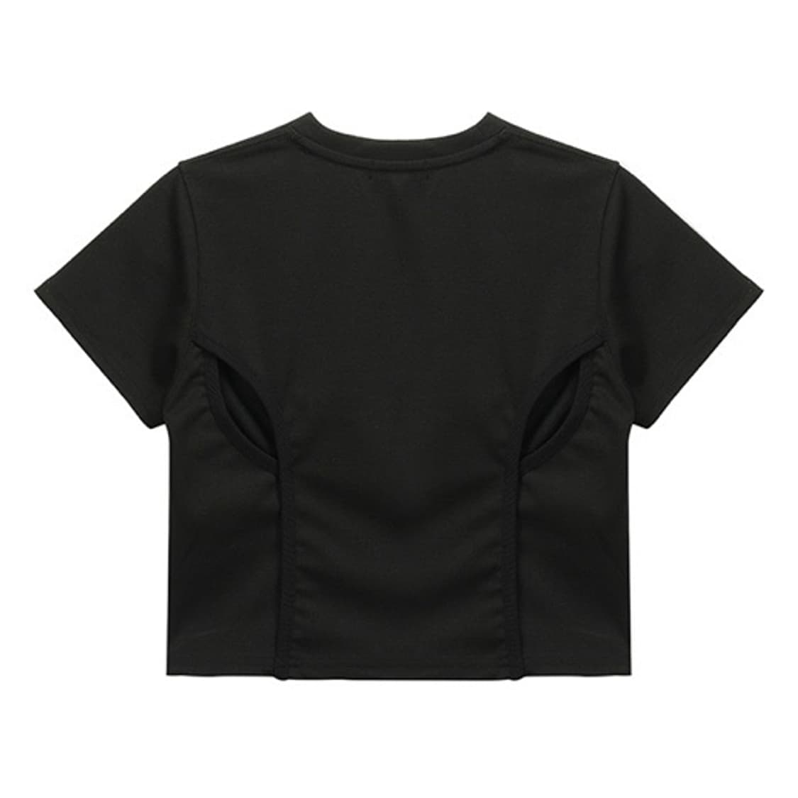 아트오브필드 컷아웃 크롭 티셔츠 상품이미지2
