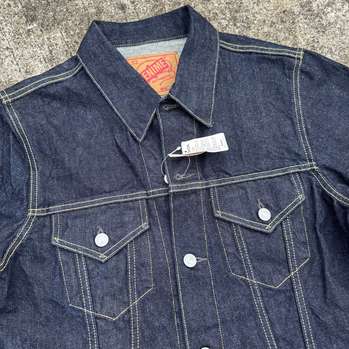 [L] Denime 드님 3세대 셀비지 데님 자켓 상품이미지5