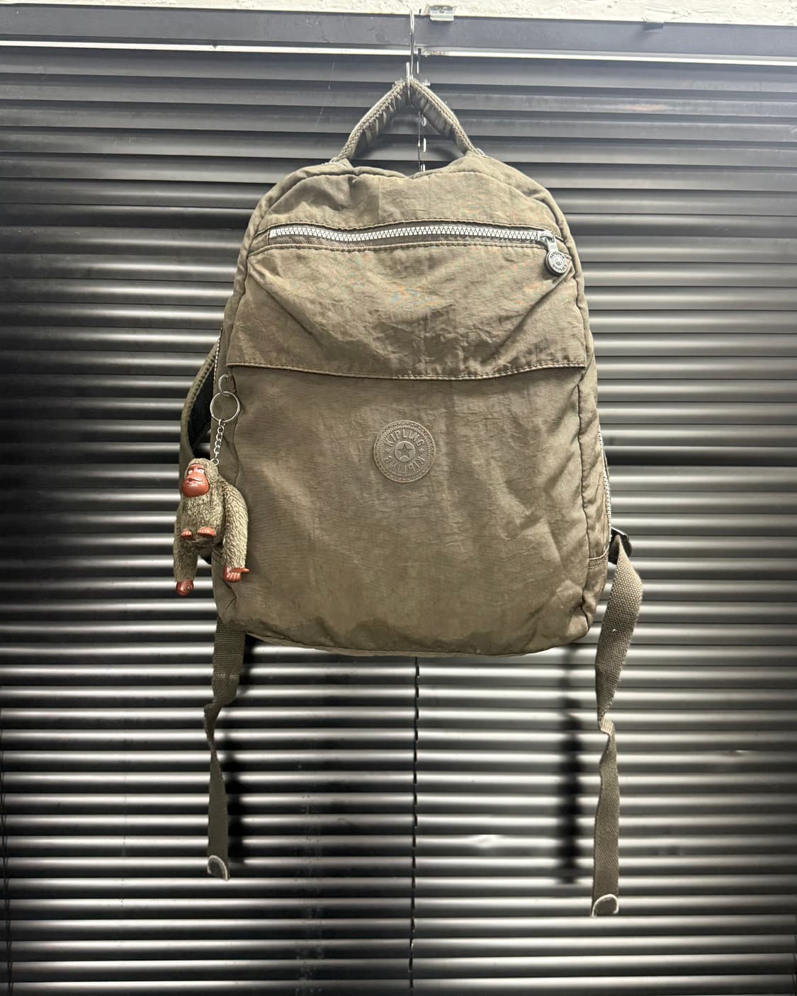키플링 브라운 갈색 백팩 가방 고릴라 인형 키링 학교 로리걸 갸루 펑크 상품이미지5