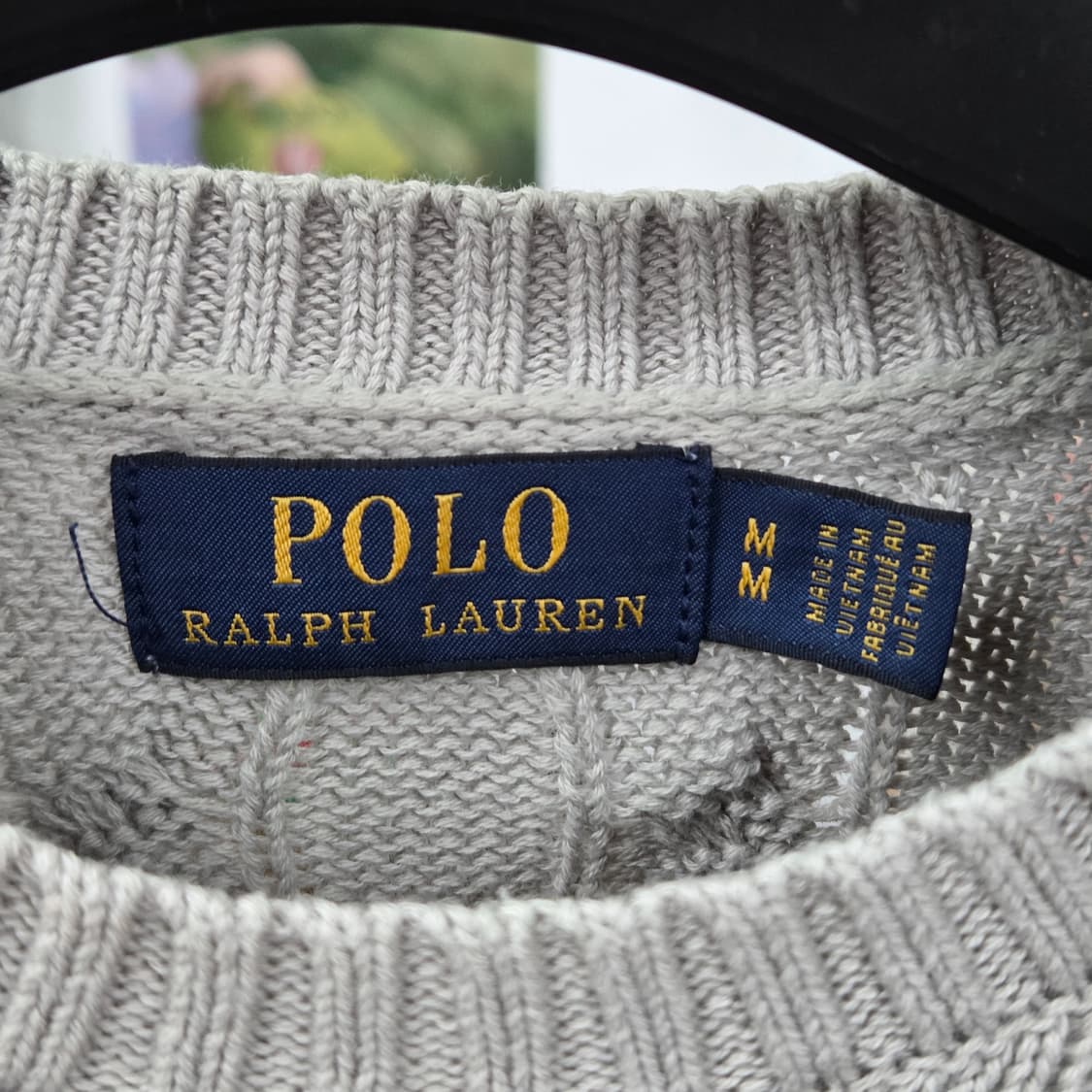 폴로랄프로렌 코튼 케이블 니트 M 상품이미지3