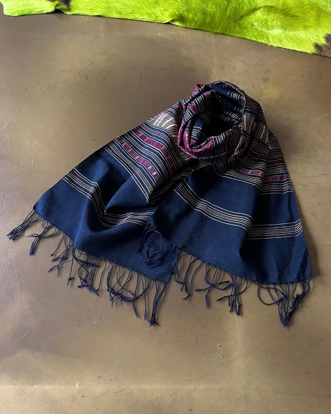Indian Vintage Mixed Patten Long Scarf 상품이미지2
