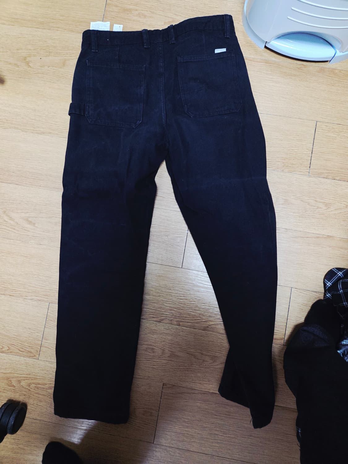 자라 블랙 코듀로이 팬츠 EUR 40 상품이미지2