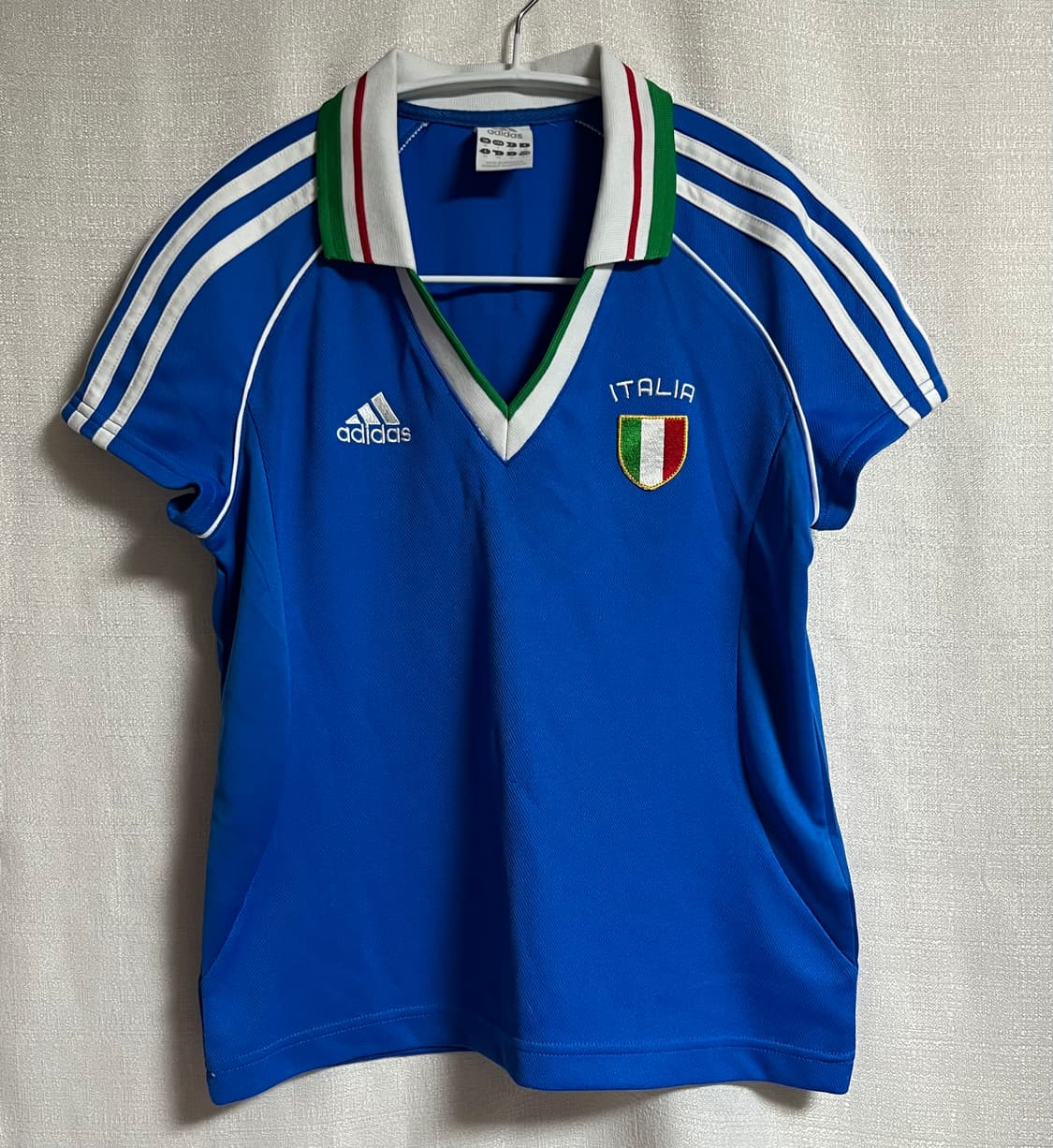 아디다스 이탈리아 반팔 져지 티셔츠 S 상품이미지1
