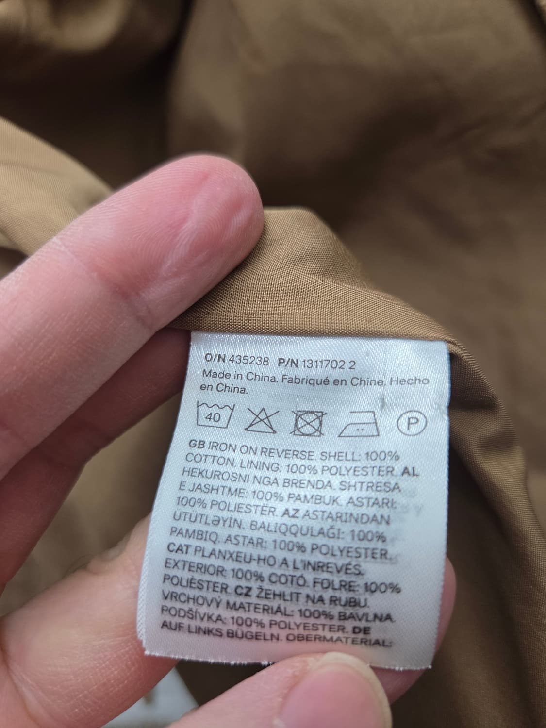 H&M 코듀로이 자켓 상품이미지6