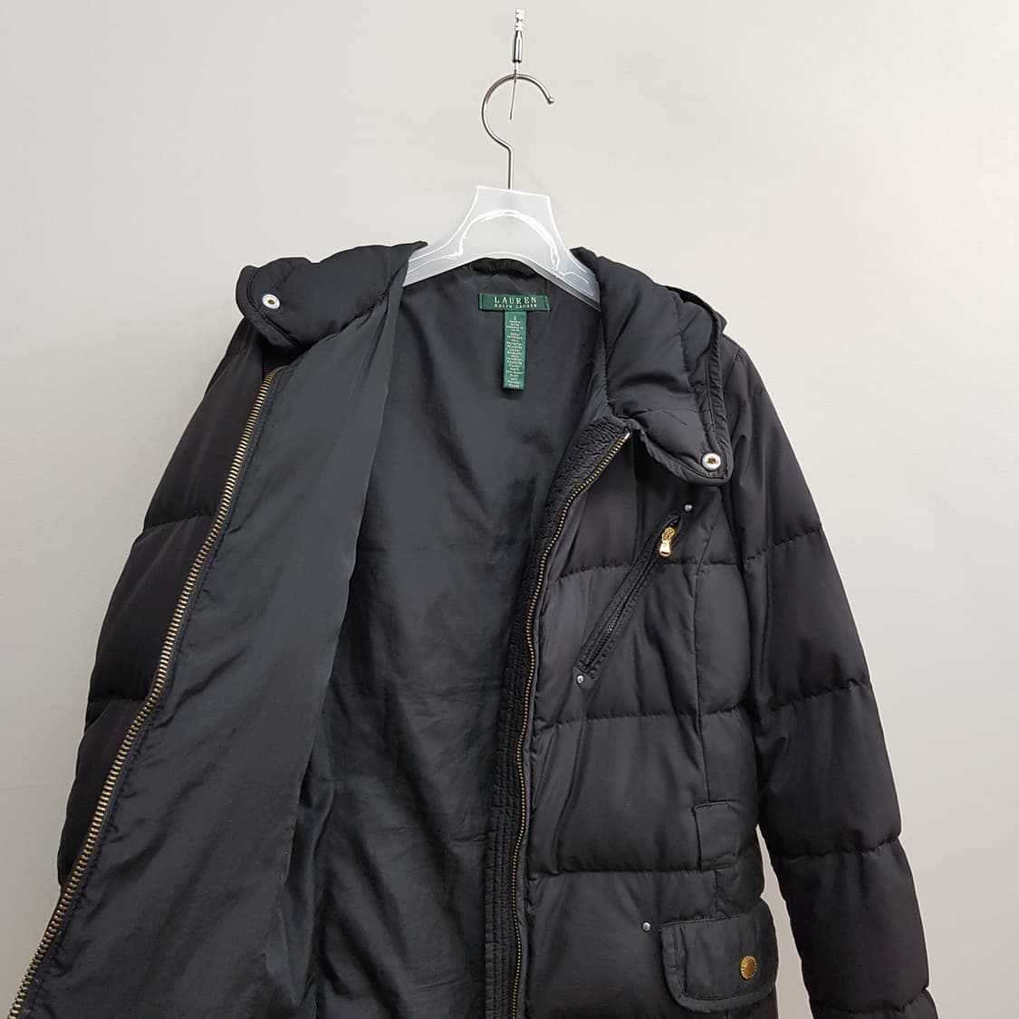 랄프로렌 폴로랄프로렌 후드 다운 패딩 점퍼 S사이즈 상품이미지5