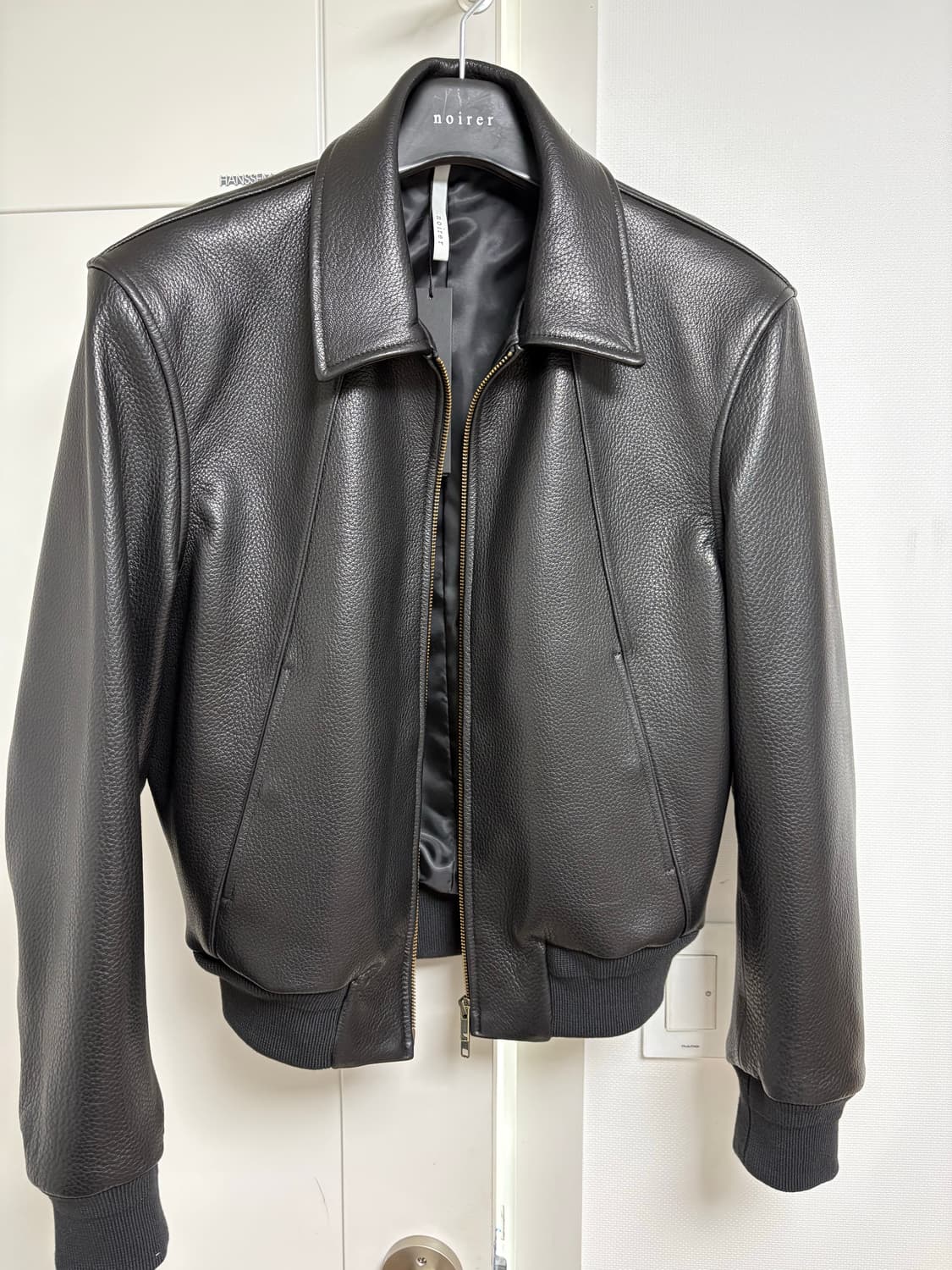 노이어 고트 슈렁큰 레더 블루종 50 상품이미지1