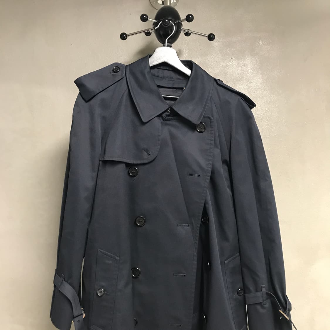 버버리 트렌치 코트 네이비 42 상품이미지2